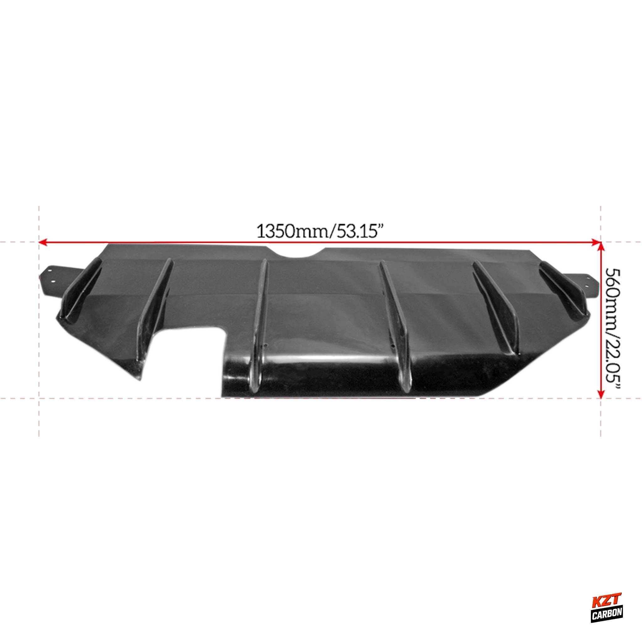 For Mazda MX5 Miata ND VE-Style Fiberglass Rear Diffuser(with 4pc metal fitting)