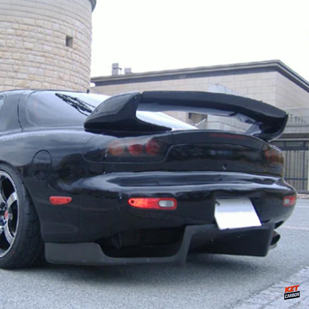 For Mazda RX-7 FD3S 91-02 Carbon With Golf Choppe ODU Rear Spoiler Blade