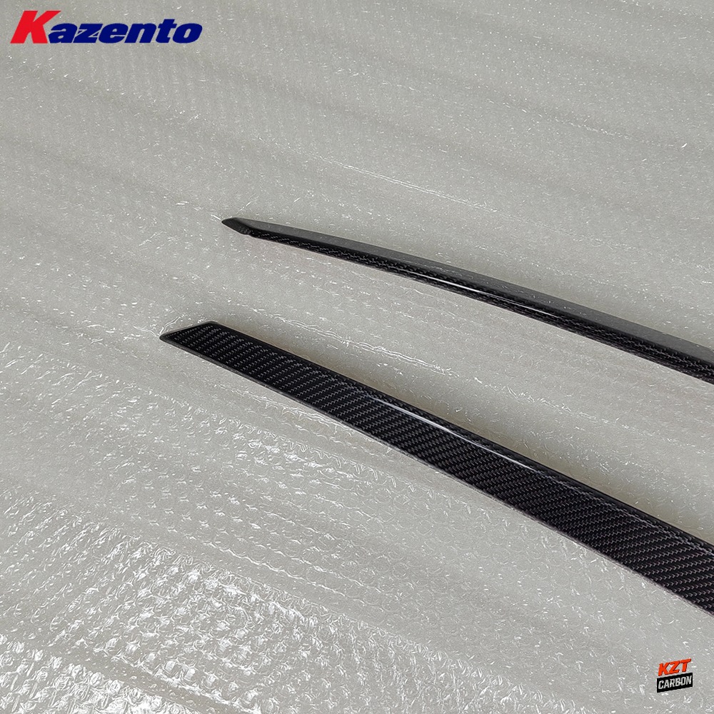 For Honda 10th Civic FK7 FC 2015-22 Carbon OE Front Headlight Eyelid Eyebrow