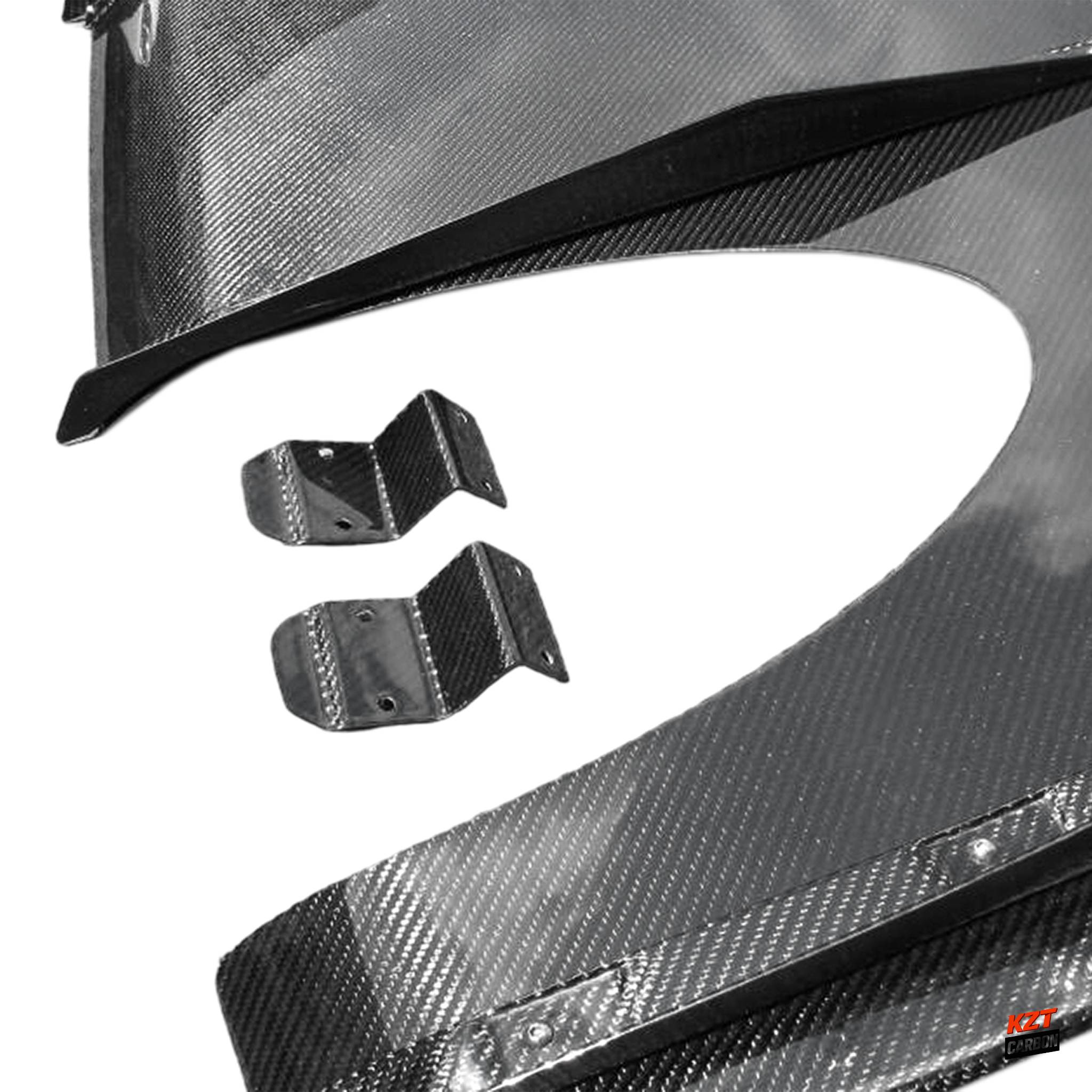 For Nissan Skyline R34 GTR Only Coupe Carbon V Style Rear Bumper Diffuser Lip
