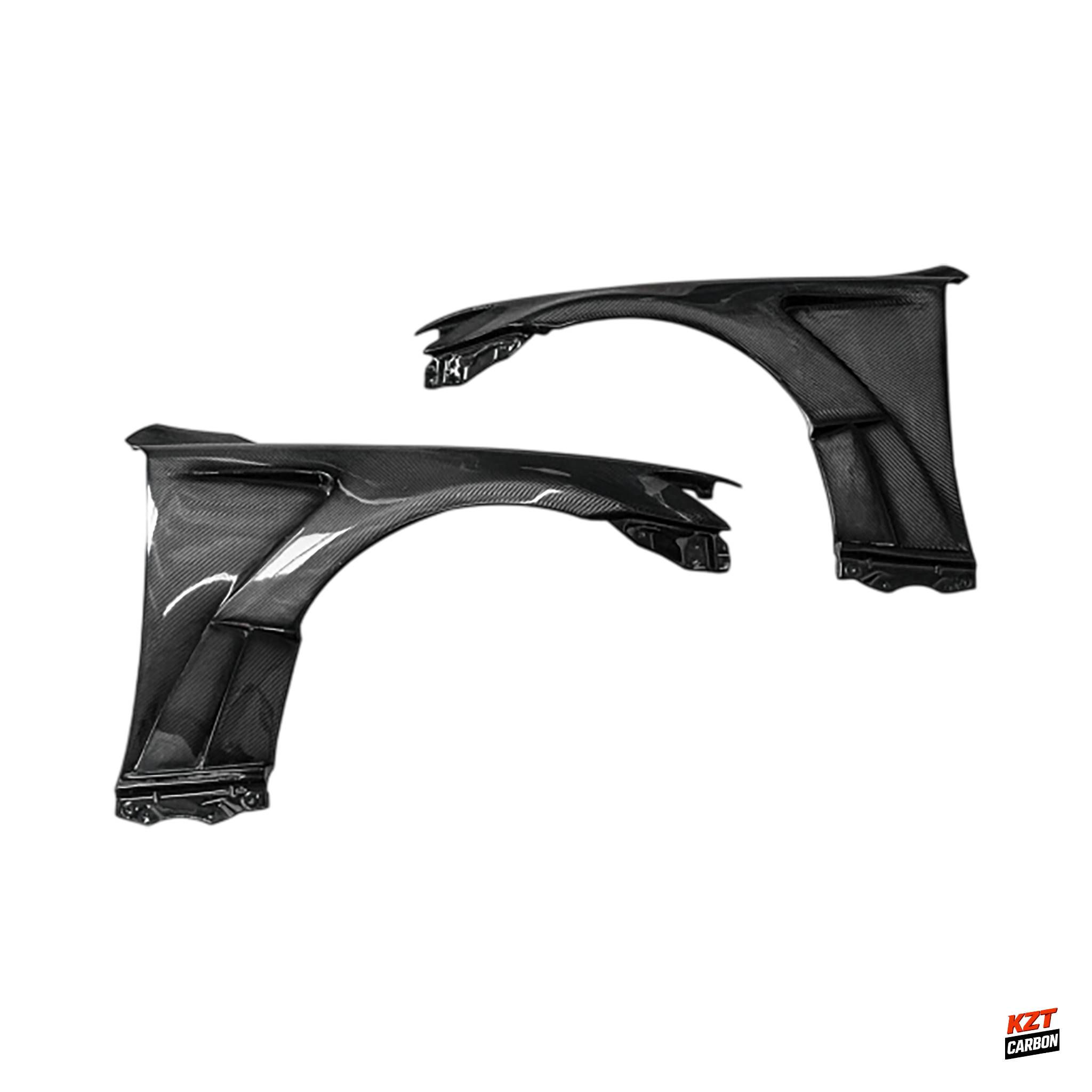 For Lexus IS250 XE20 GSE20R 06-11 Carbon XSJ Style Front Side Vented Fender Pair