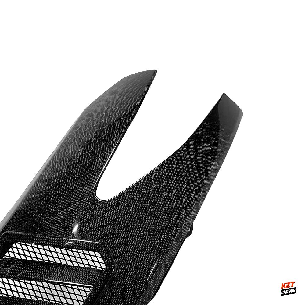 For Infiniti G37 Q40 2 Door Coupe 2008-13 Honeycomb Carbon V3 Style Front Fender