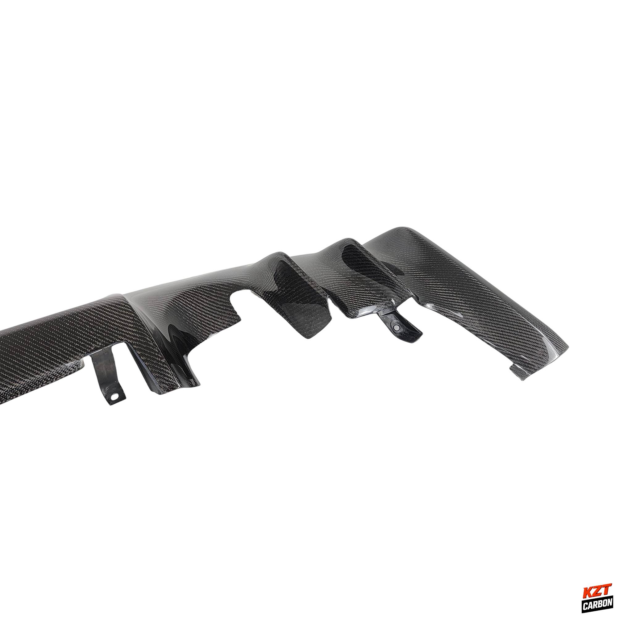 For Mitsubishi Evolution X EVO 10 CZ4A 07-16 Carbon OE Type Rear Bumper Diffuser