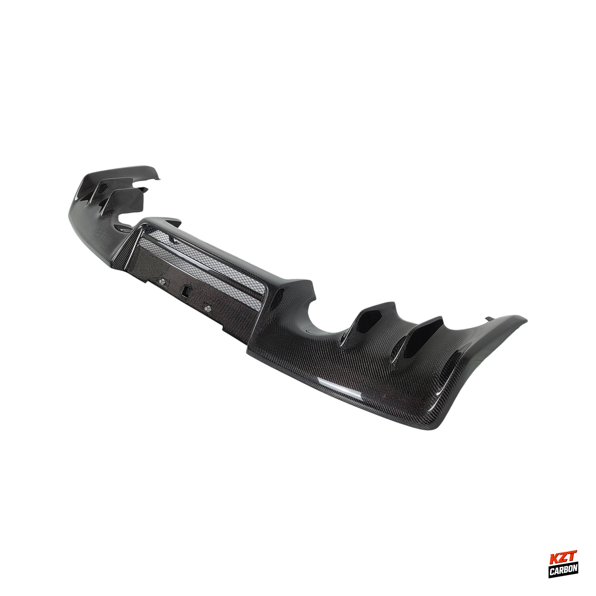For Mitsubishi Evolution X EVO 10 CZ4A 07-16 Carbon OE Type Rear Bumper Diffuser
