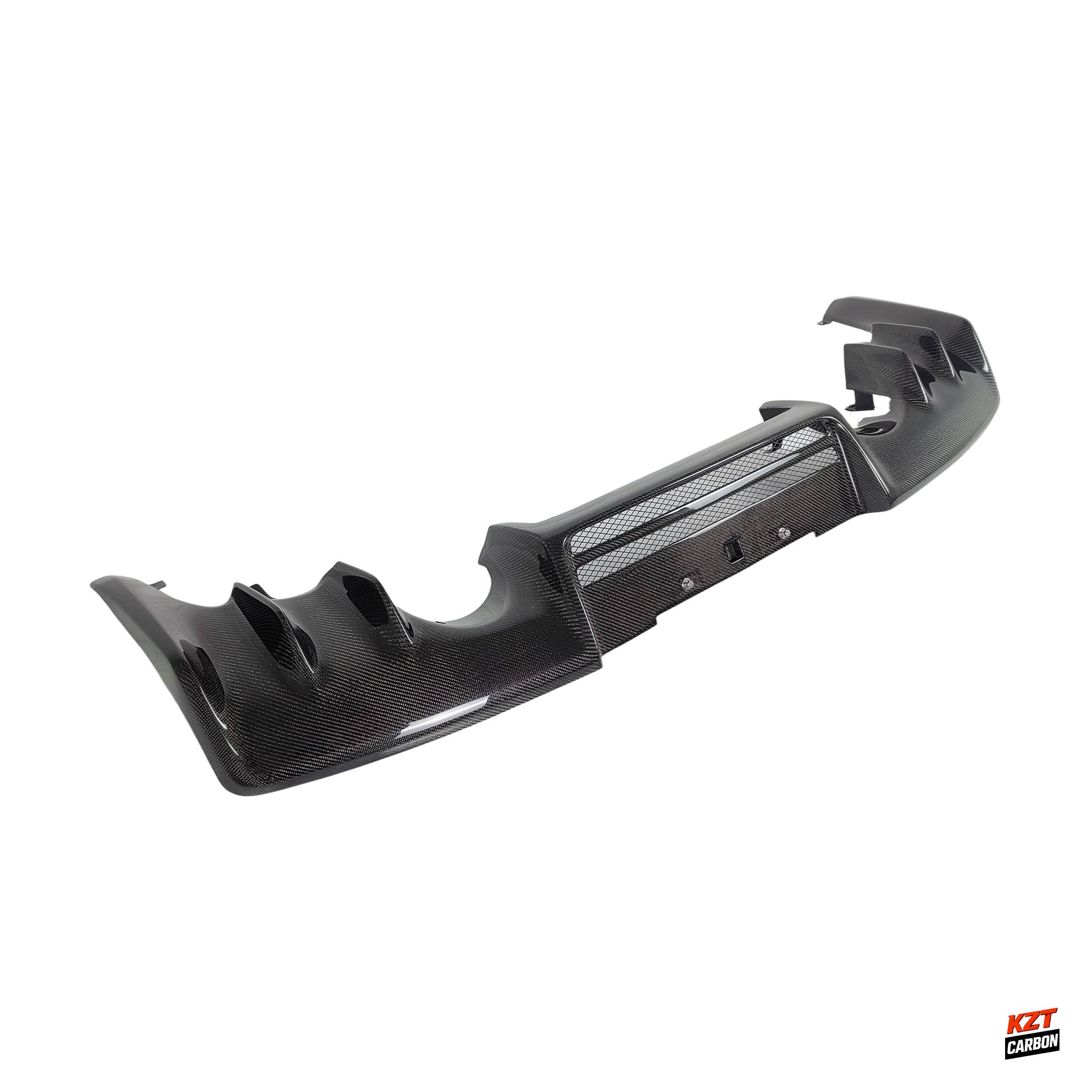 For Mitsubishi Evolution X EVO 10 CZ4A 07-16 Carbon OE Type Rear Bumper Diffuser