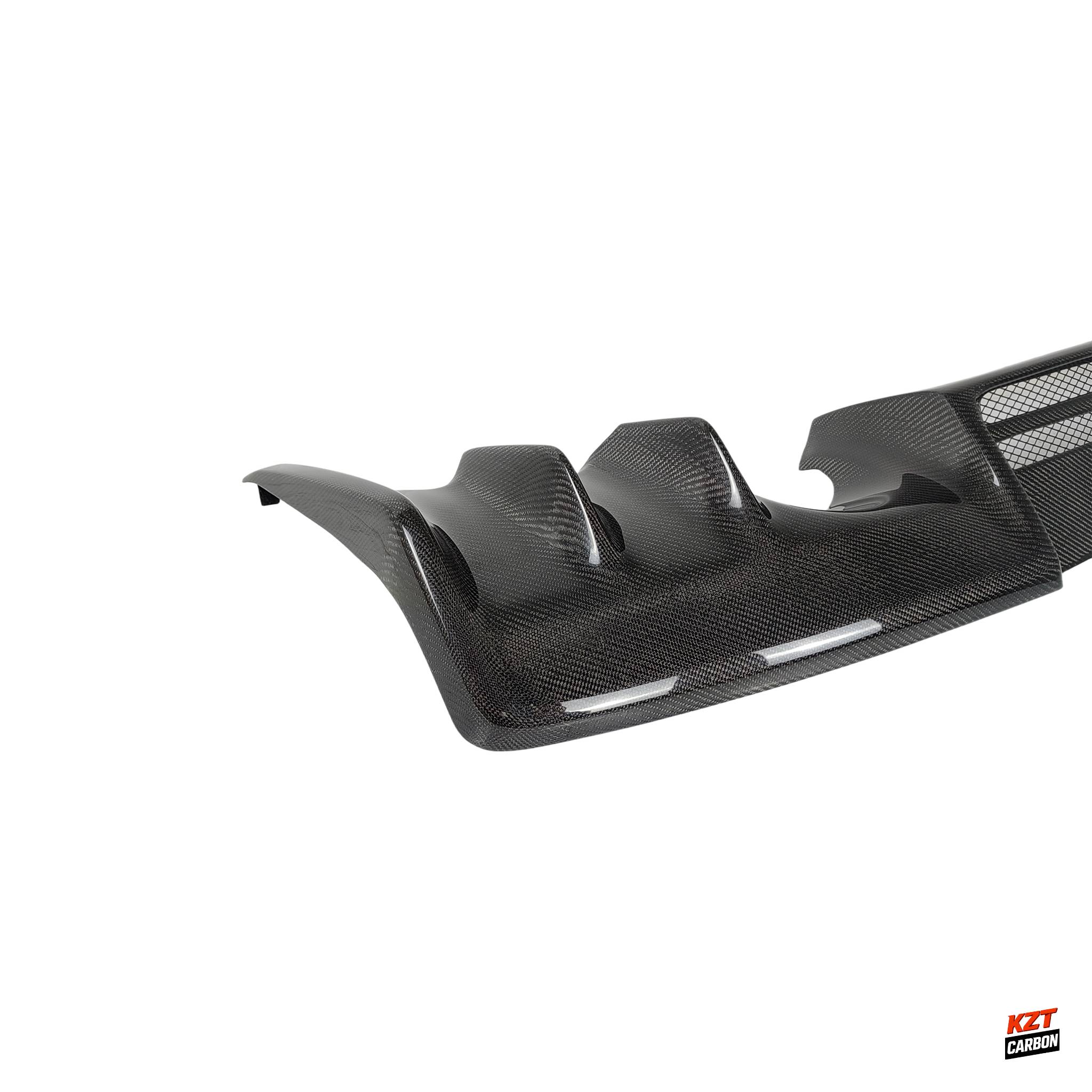 For Mitsubishi Evolution X EVO 10 CZ4A 07-16 Carbon OE Type Rear Bumper Diffuser