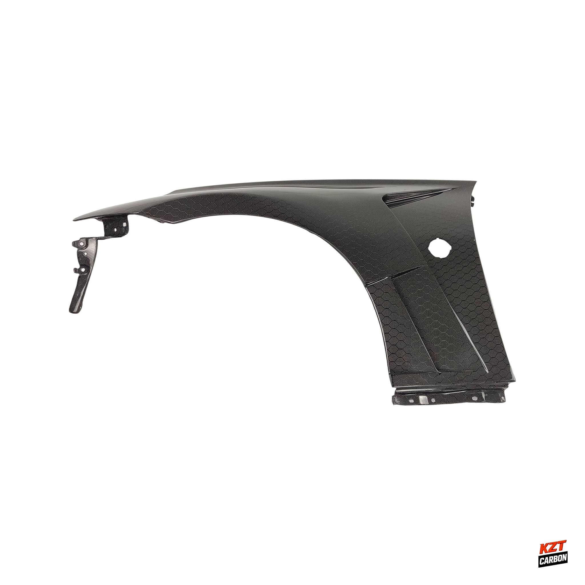 For Nissan 370Z Z34 09-20 EPA Style Honeycomb Carbon Fiber Vented Front Fender