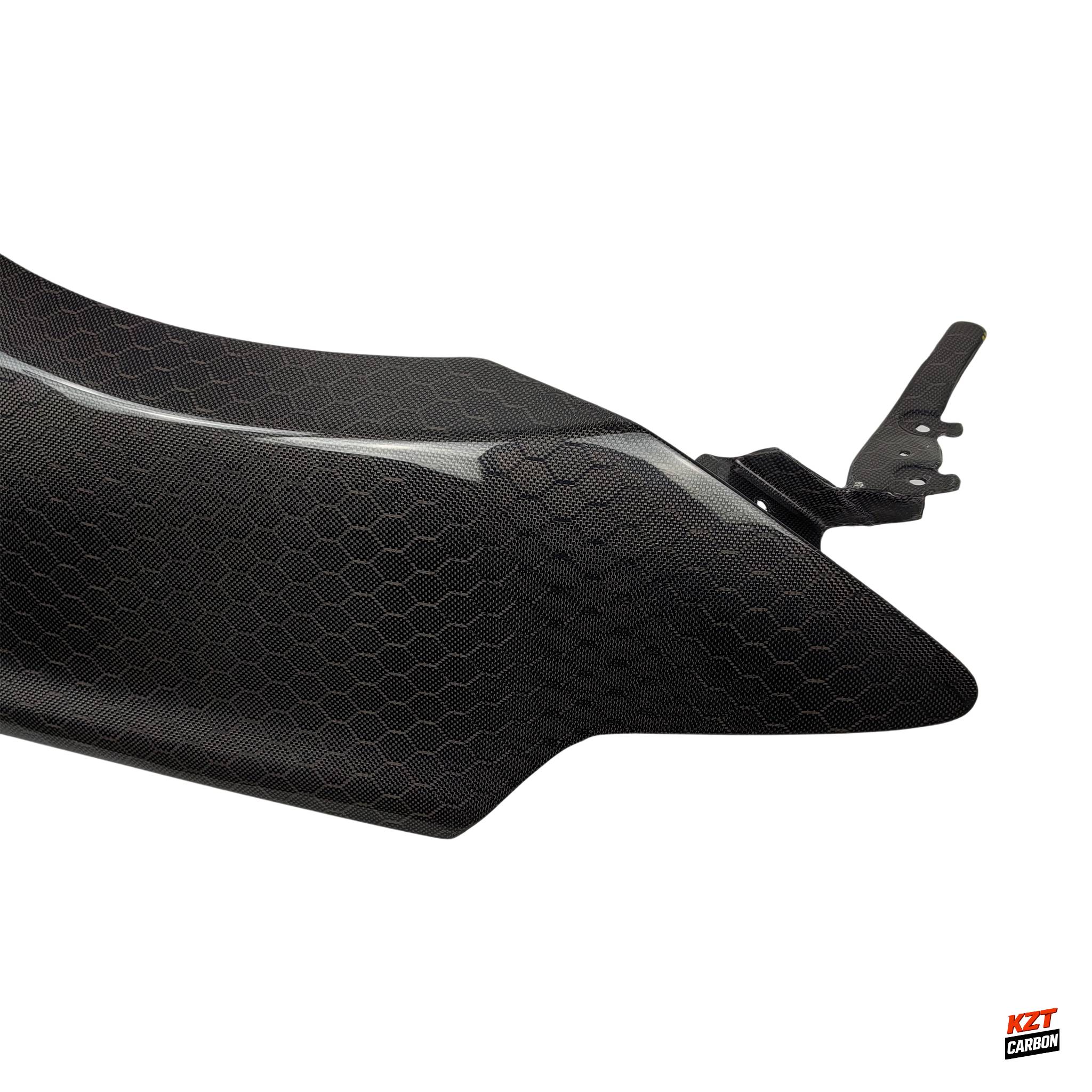 For Nissan 370Z Z34 09-20 EPA Style Honeycomb Carbon Fiber Vented Front Fender