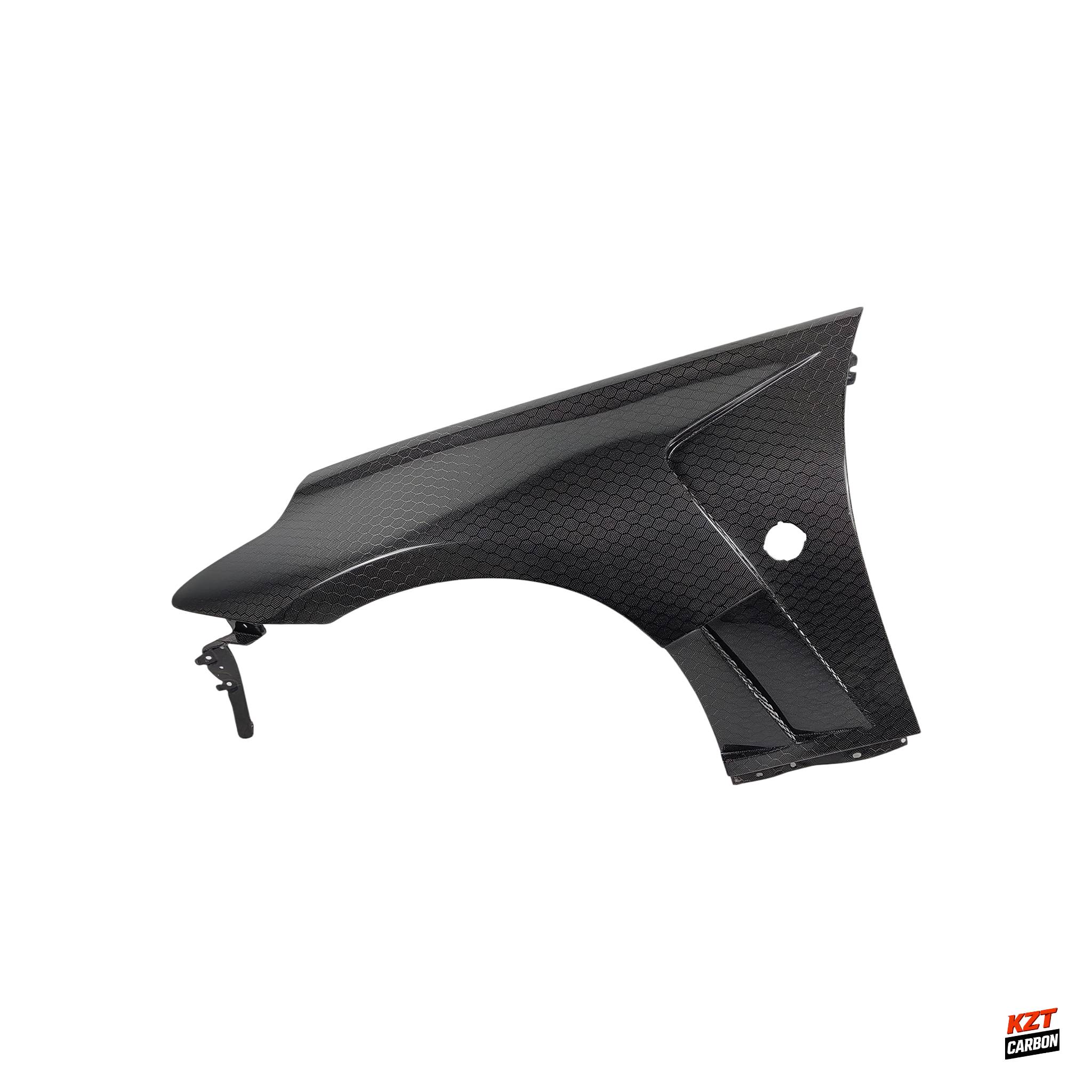 For Nissan 370Z Z34 09-20 EPA Style Honeycomb Carbon Fiber Vented Front Fender
