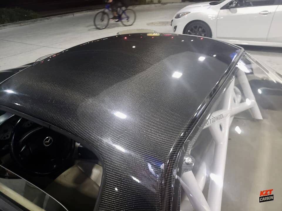 For Mazda MX5 Miata NA Roadster OE Style Carbon Hard Top (with perspex window)