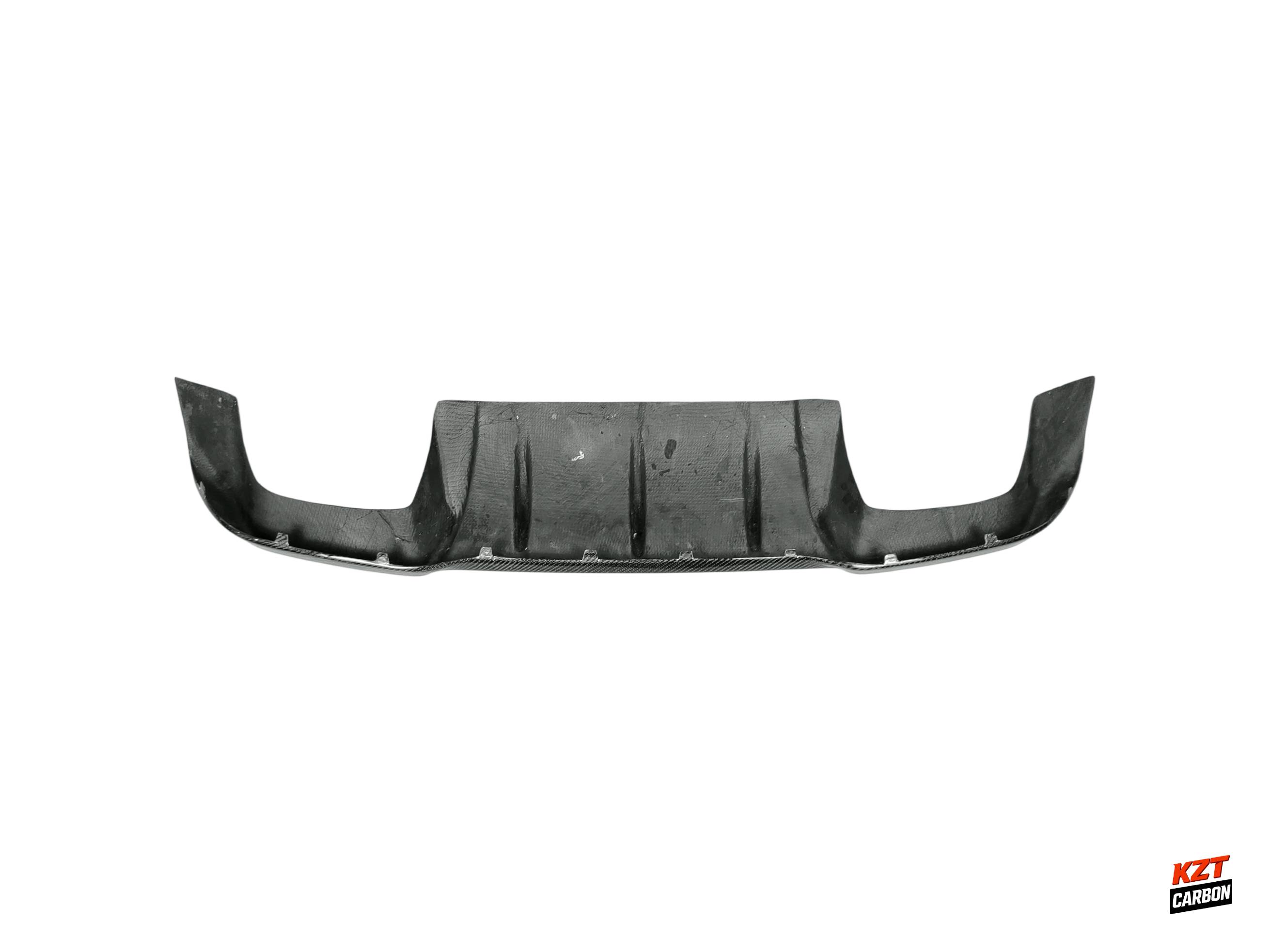For BMW M2 F87 Coupe 2016-21 Carbon MP Style Rear Bumper Bottom Diffuser Lip