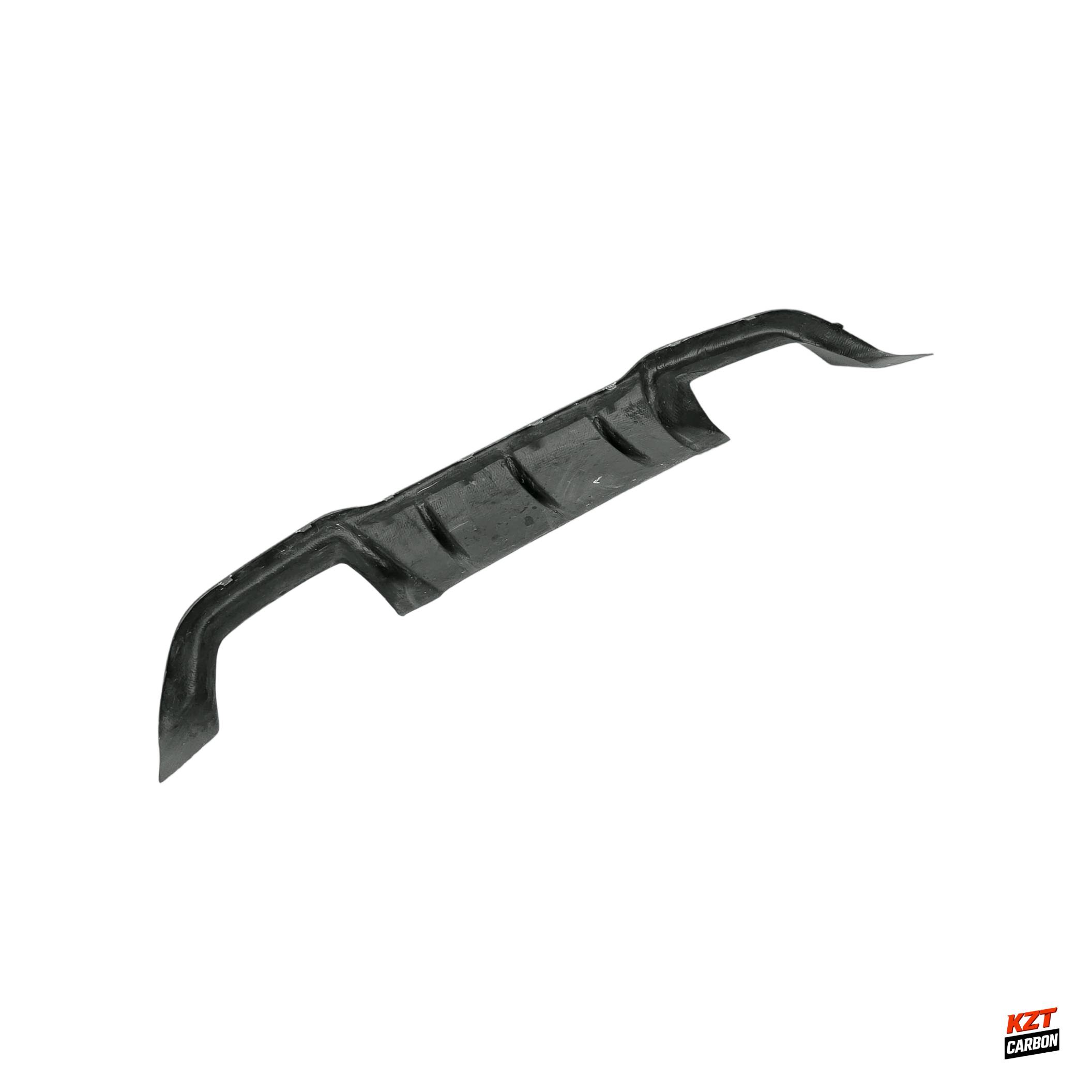 For BMW M2 F87 Coupe 2016-21 Carbon MP Style Rear Bumper Bottom Diffuser Lip