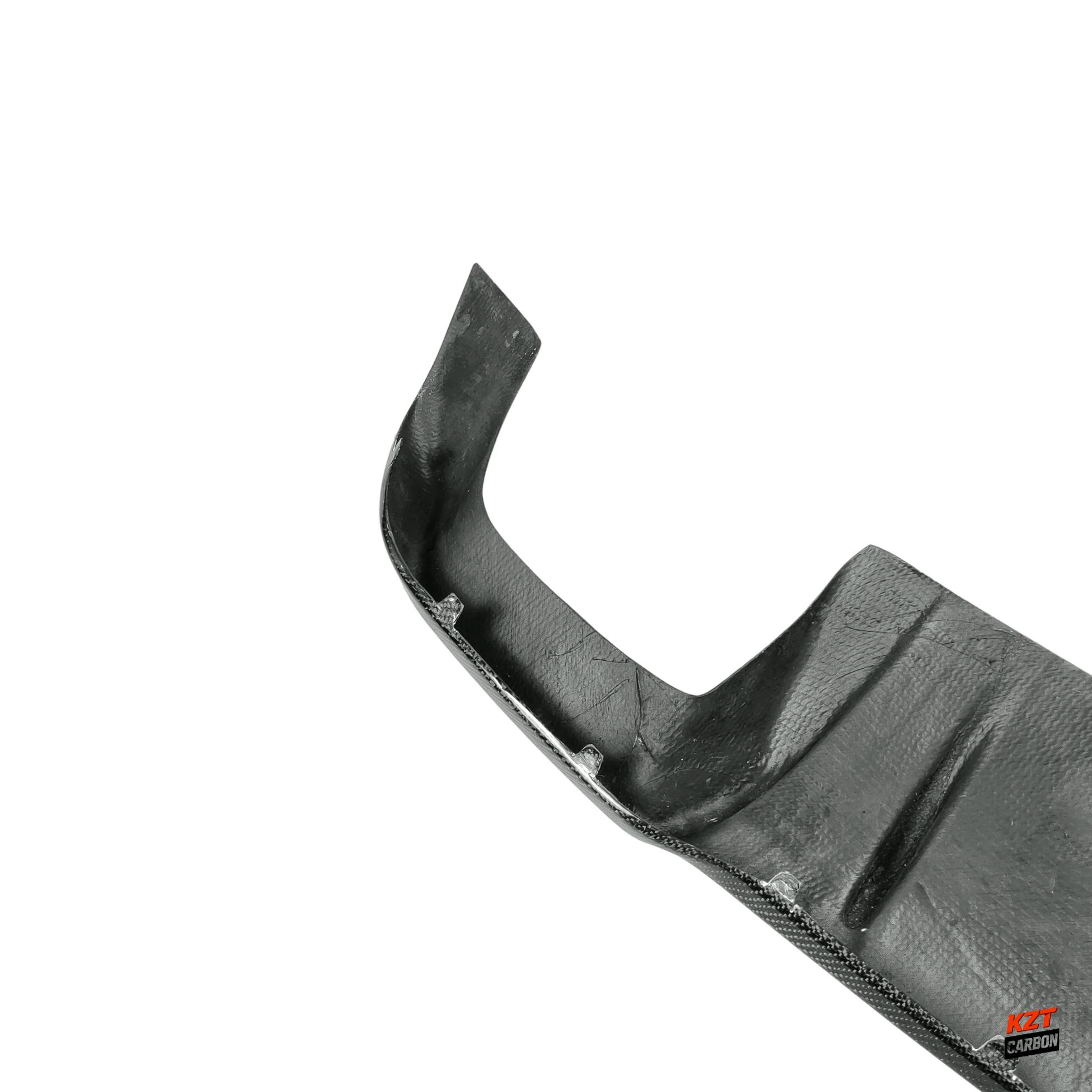 For BMW M2 F87 Coupe 2016-21 Carbon MP Style Rear Bumper Bottom Diffuser Lip