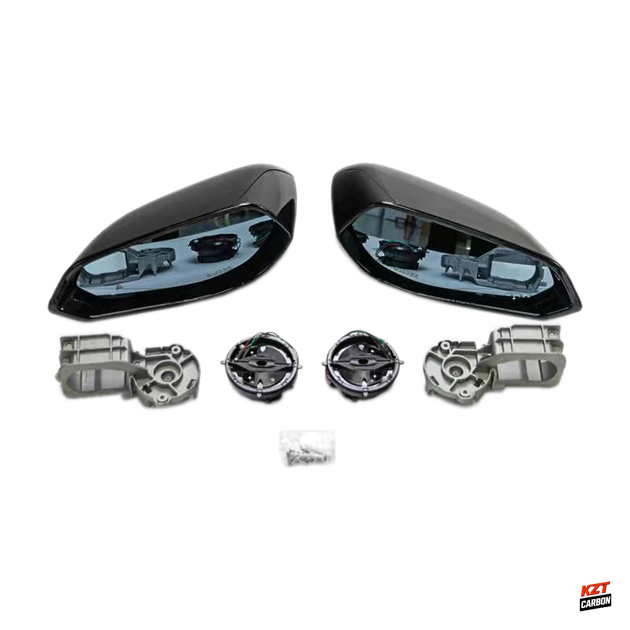 For Honda Civic Type R FL5 2023-24 ABS SPN Style Aero Mirror with Blue Lenses