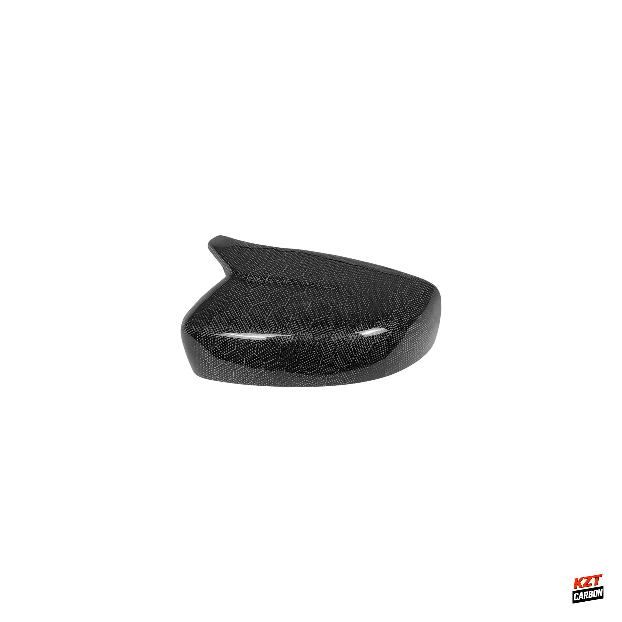 For Infiniti G37 2/4D 07-13 Honeycomb Carbon KZ Style Mirror Covers Replacement