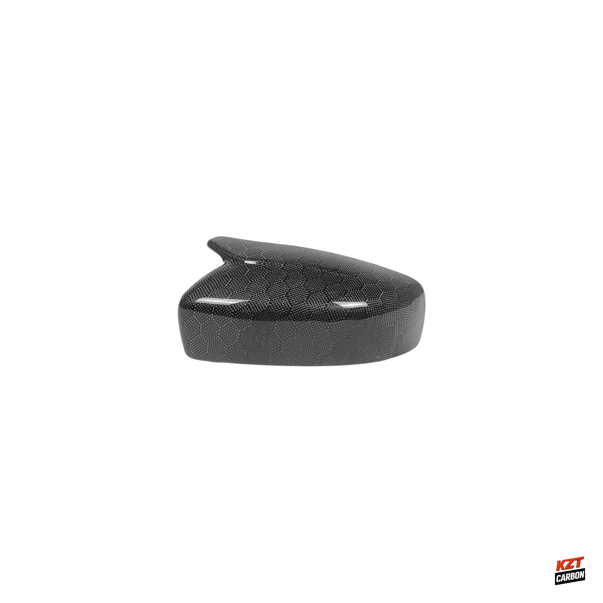 For Infiniti G37 2/4D 07-13 Honeycomb Carbon KZ Style Mirror Covers Replacement