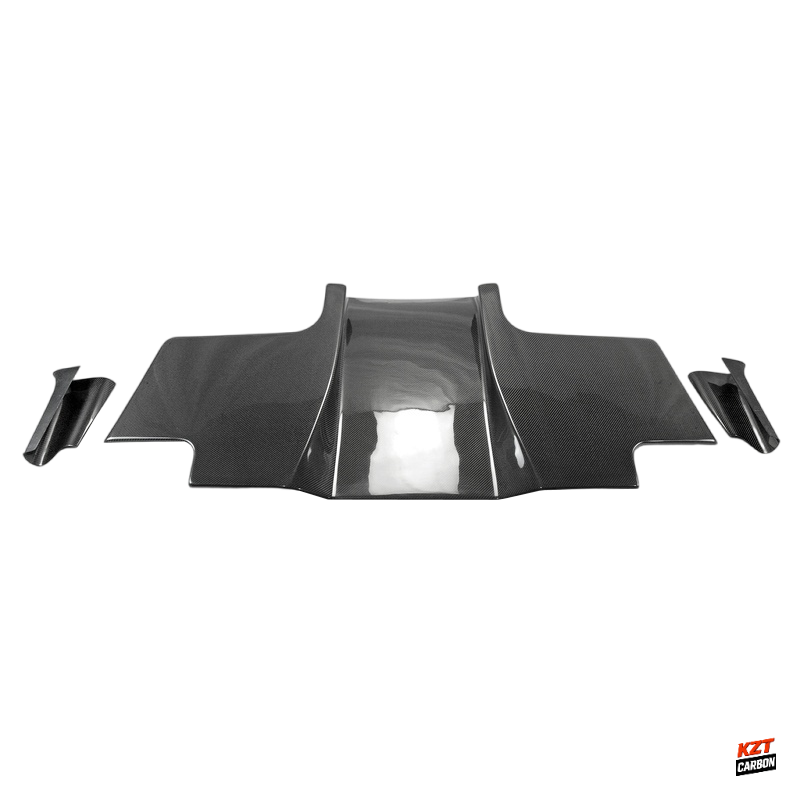 For Mazda RX7 FD3S 91-02 RE Style Carbon Fiber Rear Bumper Diffuser (3pcs)