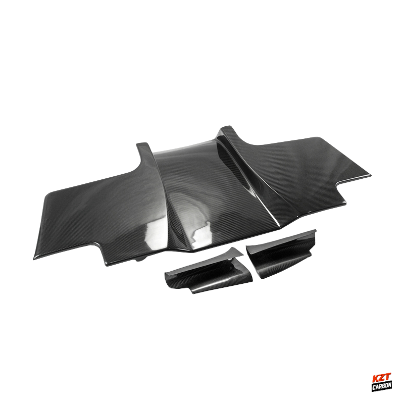 For Mazda RX7 FD3S 91-02 RE Style Carbon Fiber Rear Bumper Diffuser (3pcs)