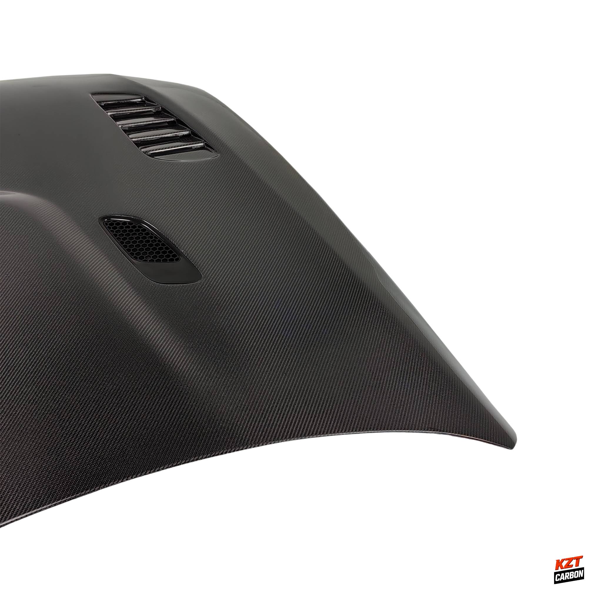 For BMW 3 Series E90 2009-12 Sedan Carbon V Style Front Vented Cooling Hood
